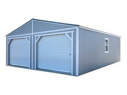 Double Wide Utility with Garage Package